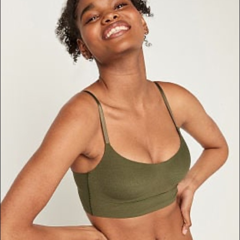 NWT PINK SCOOP LOUNGING BRALETTE